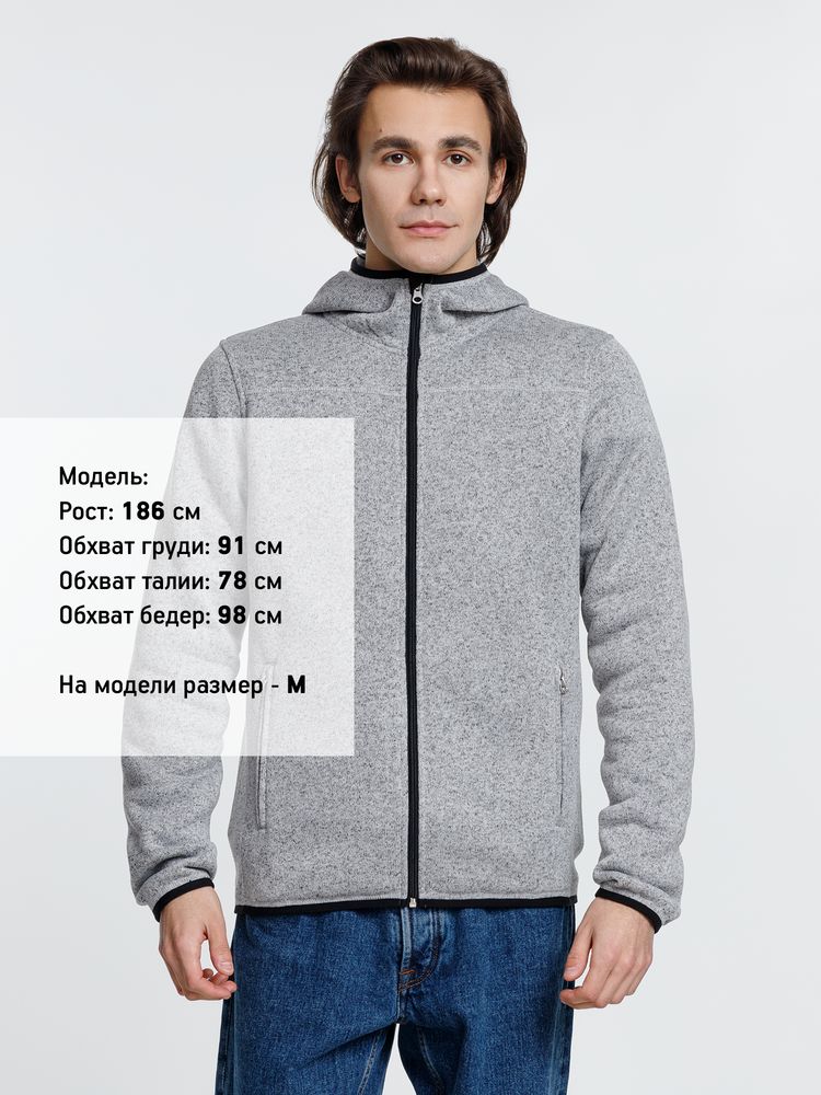 Куртка с капюшоном унисекс Gotland, серая / Миниатюра WWW (1000)