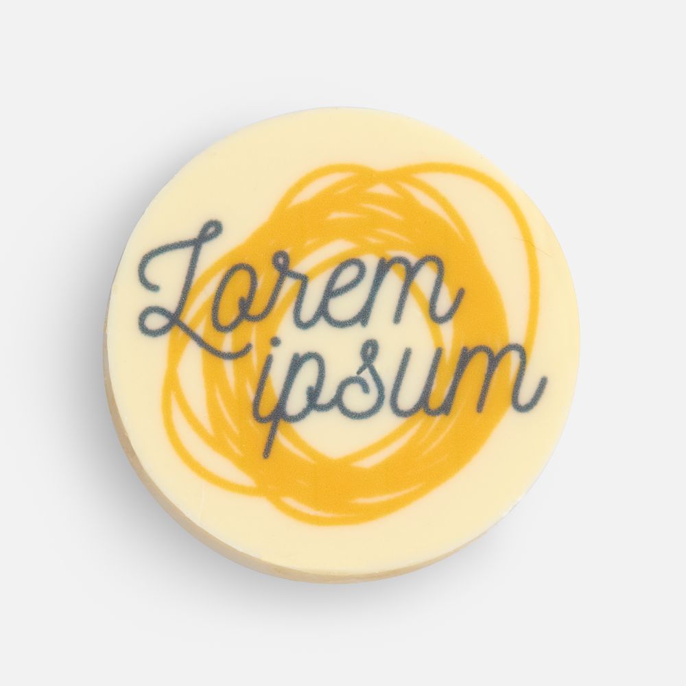 Печенье Dream White в белом шоколаде, круг / Миниатюра WWW (1000)