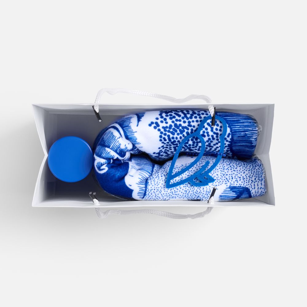 Набор «Год чудес», белый с синим / Миниатюра WWW (1000)