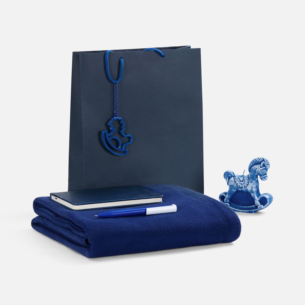 Подвеска «Лошадка-качалка», 3D-печать, синяя / Миниатюра WWW (1000)