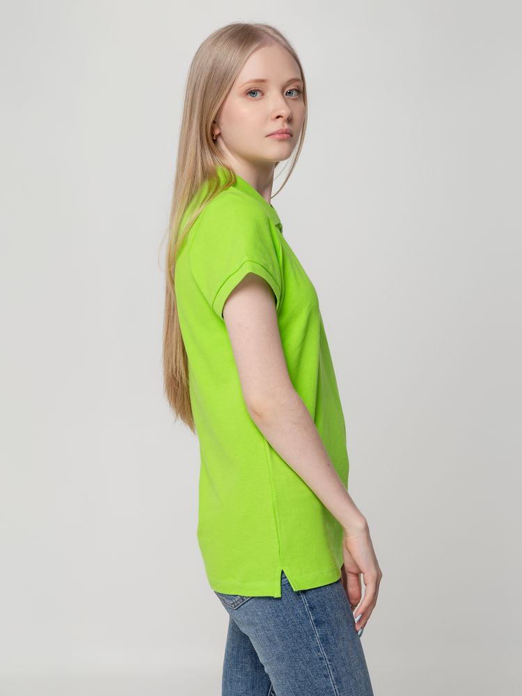 Рубашка поло женская Virma Lady, зеленое яблоко / Миниатюра WWW (1000)