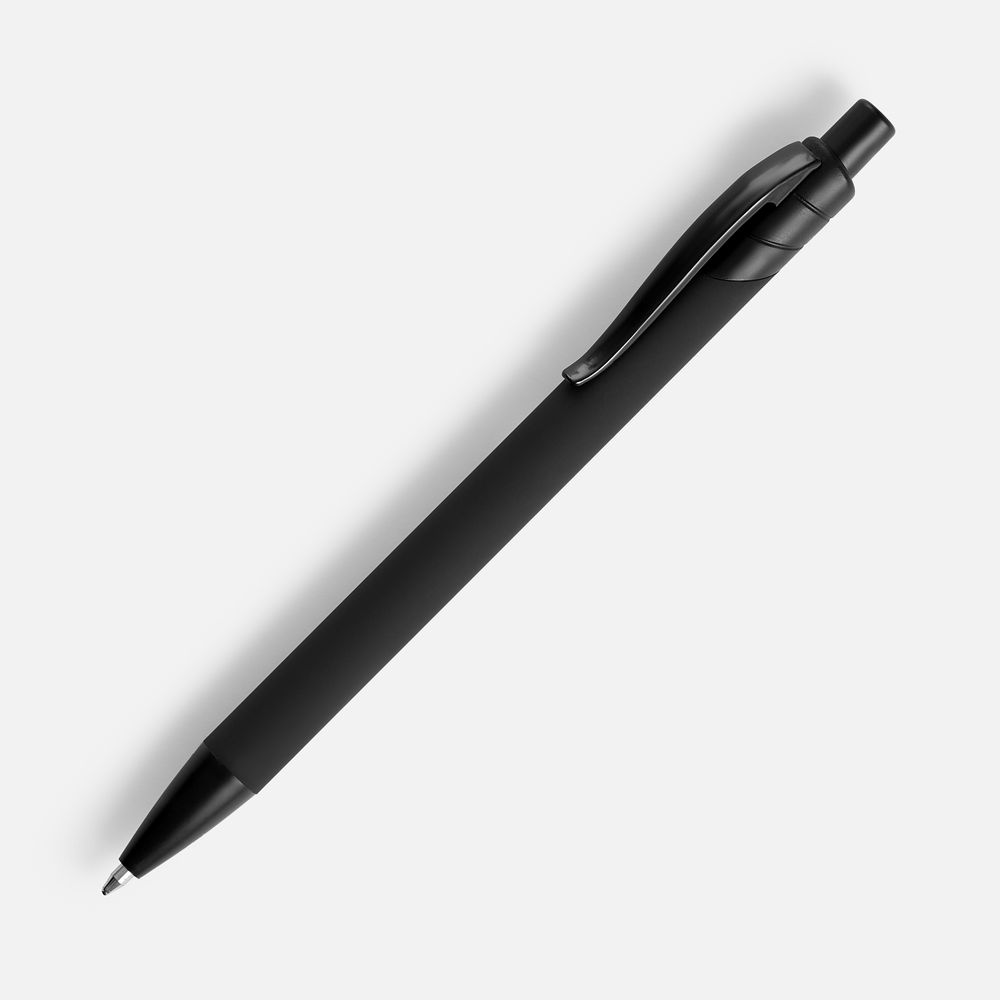 Ручка шариковая Undertone Black Soft Touch, черная / Миниатюра WWW (1000)