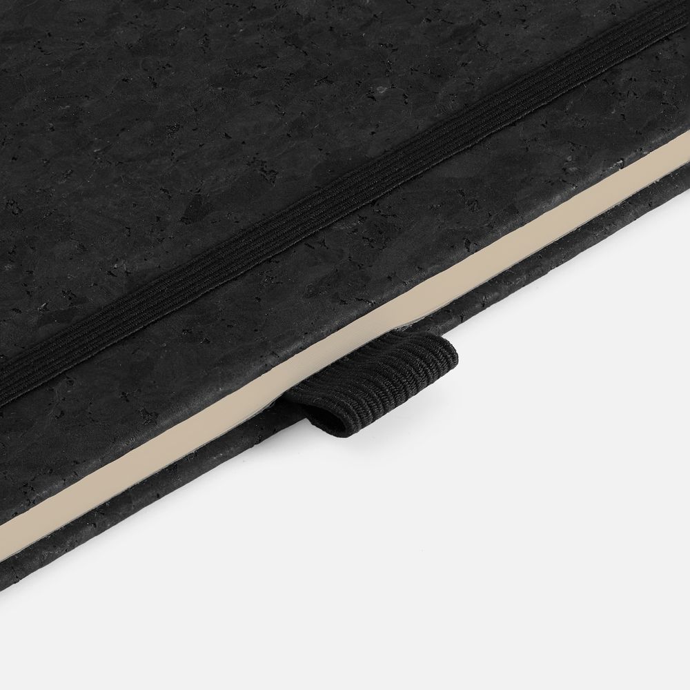 Блокнот Cork County, черный / Миниатюра WWW (1000)