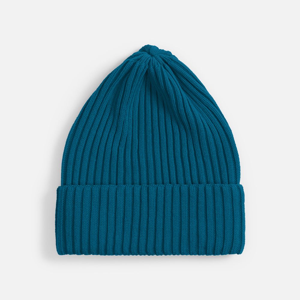 Шапка Yong, темно-синяя (лазурная) / Миниатюра WWW (1000)