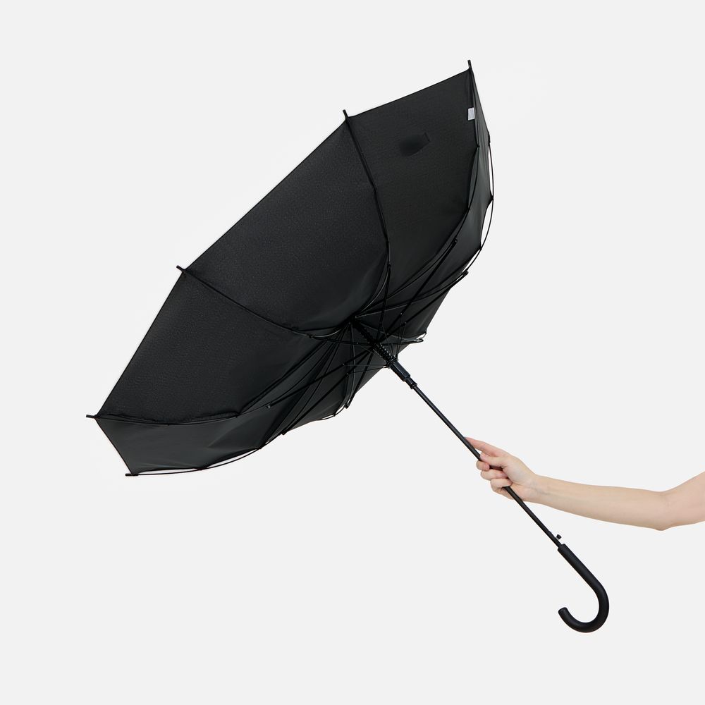 Зонт-трость Jolly Brolly, черный / Миниатюра WWW (1000)