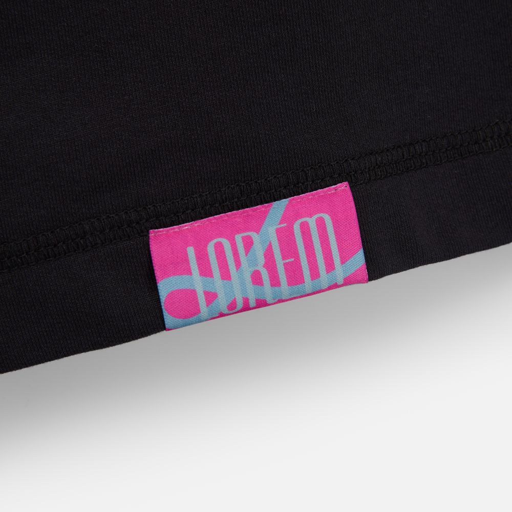 Лейбл тканевый Epsilon, L, белый / Миниатюра нанесения (1000)