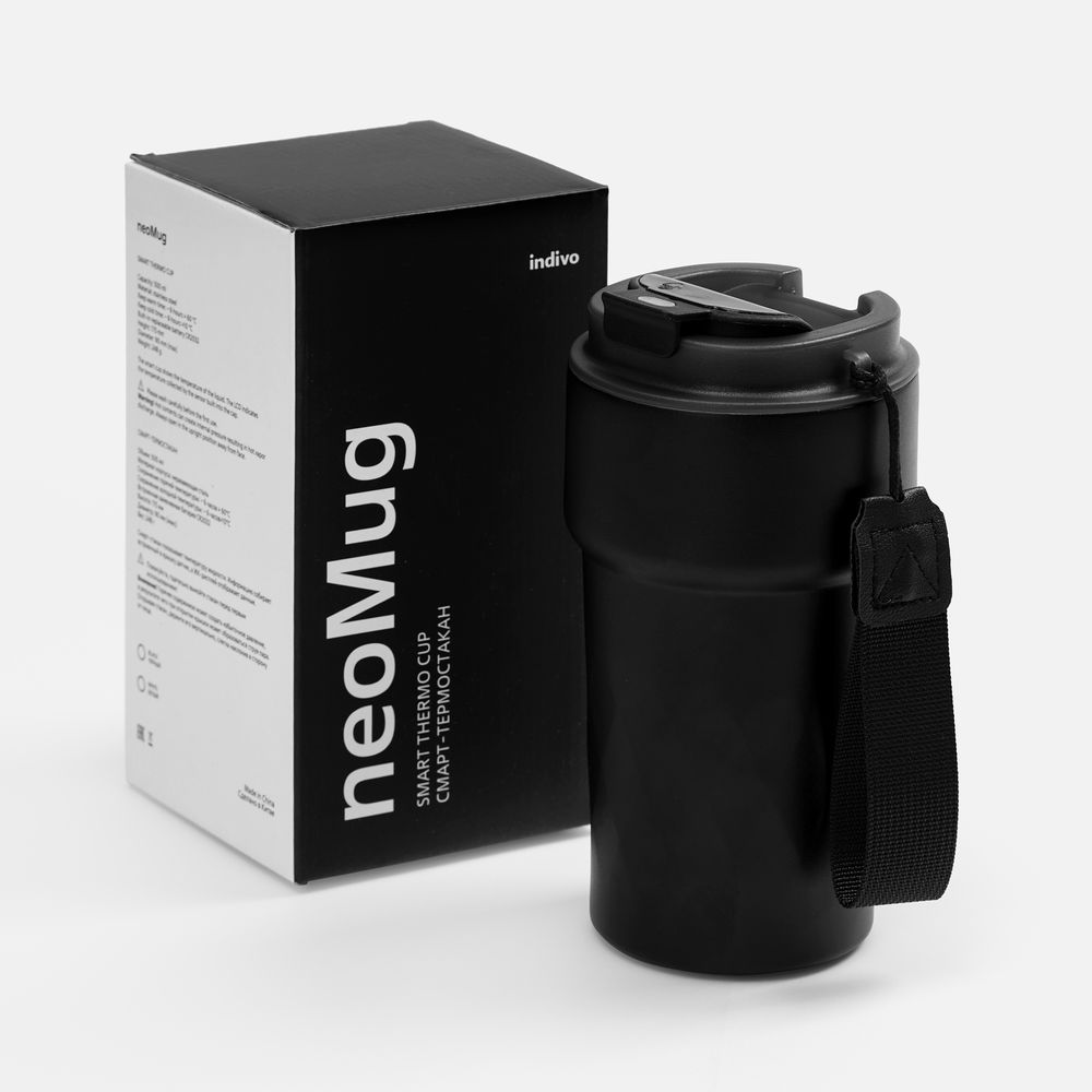 Смарт-термостакан neoMug, черный / Миниатюра WWW (1000)