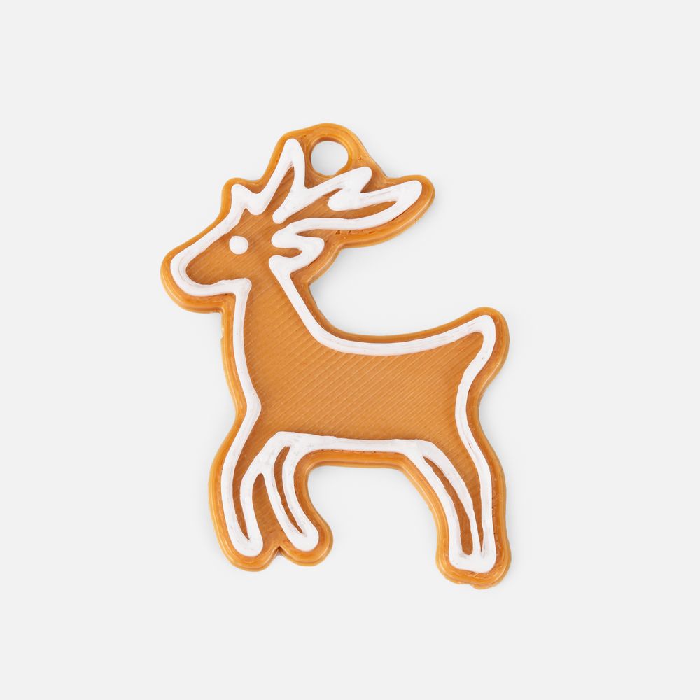 Мини-подвеска «Пряник», олень / Миниатюра WWW (1000)