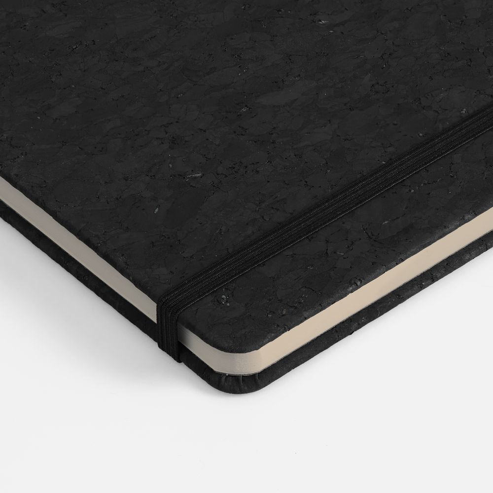 Блокнот Cork County, черный / Миниатюра WWW (1000)