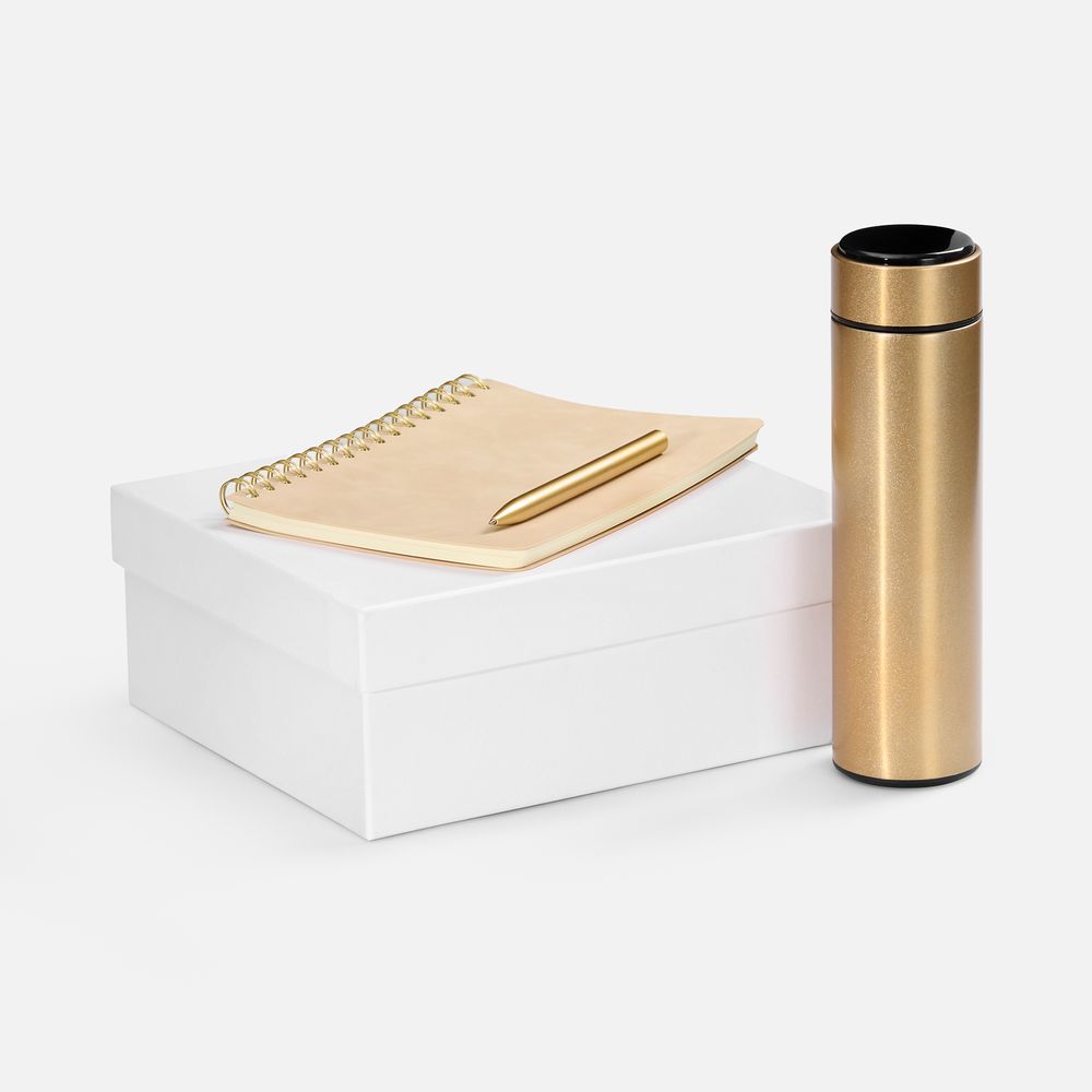 Набор Spiral Gold, бежевый / Миниатюра WWW (1000)