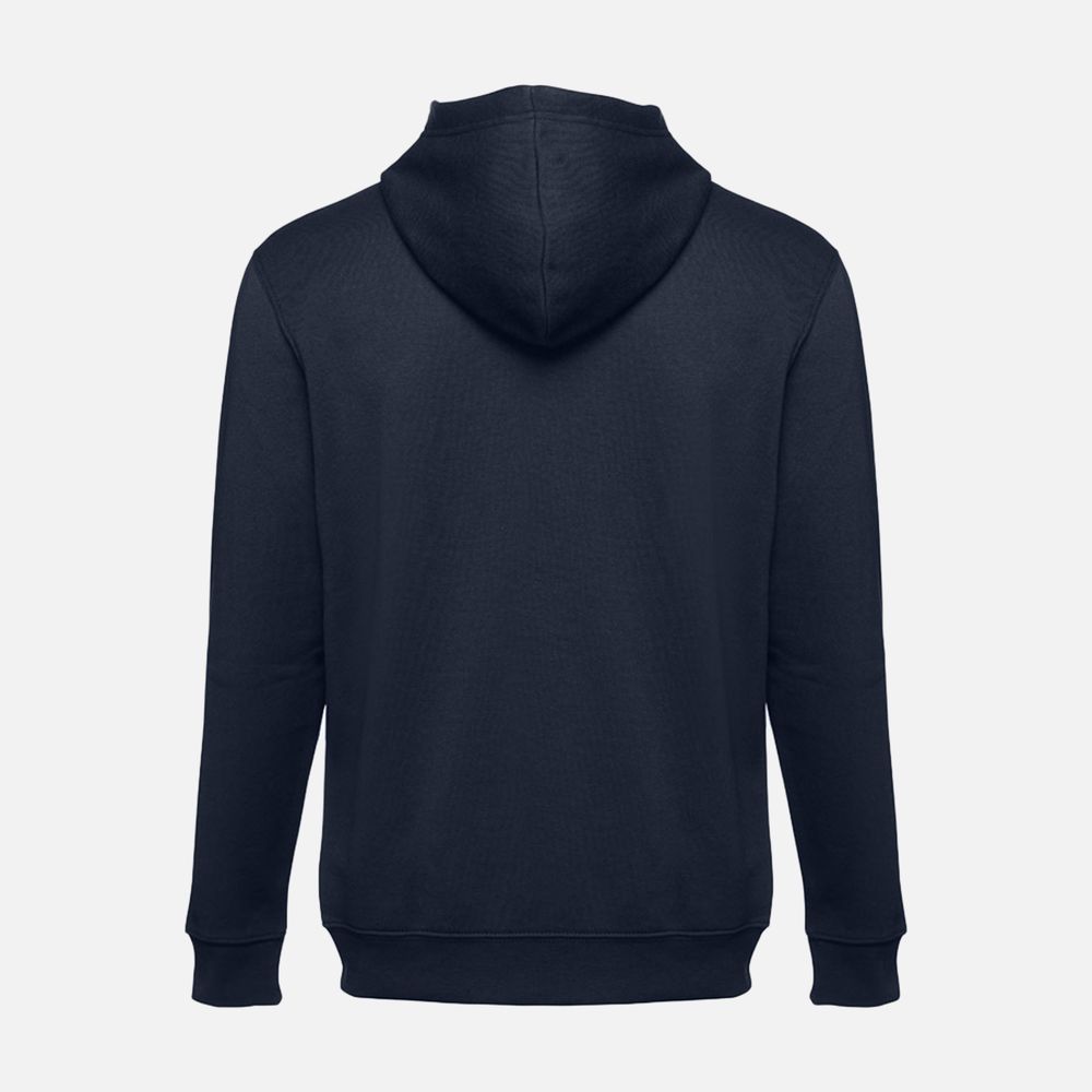 Толстовка мужская на молнии с капюшоном Amsterdam, темно-синяя / Миниатюра WWW (1000)