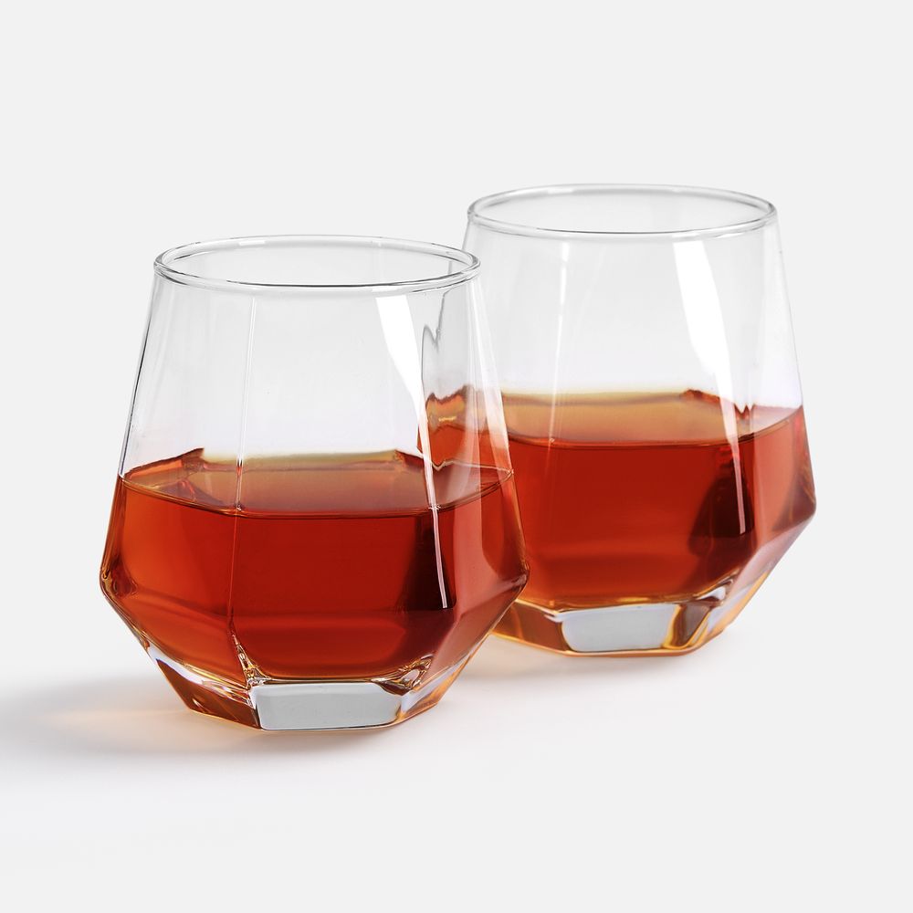 Набор из двух бокалов Diamond Cut / Миниатюра WWW (1000)