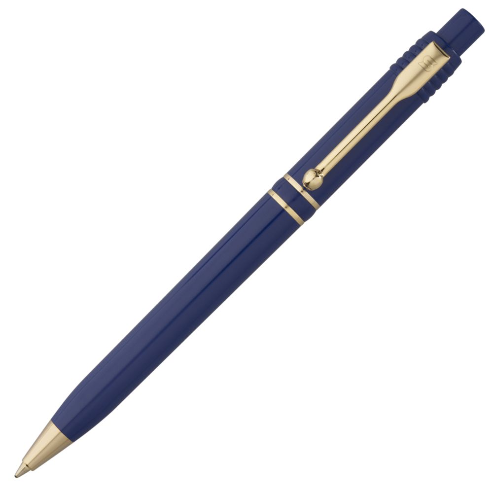 Ручка шариковая Raja Gold, синяя / Миниатюра WWW (1000)