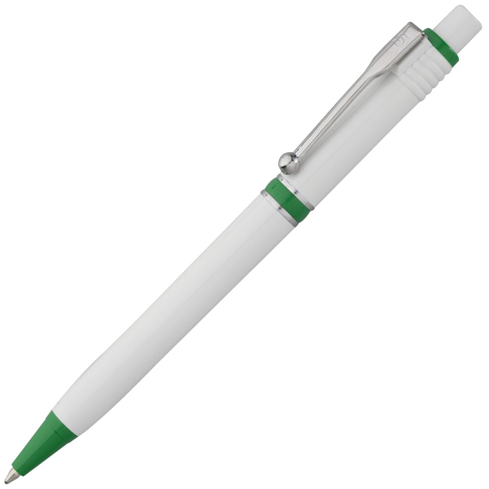 Ручка шариковая Raja, зеленая / Миниатюра WWW (1000)