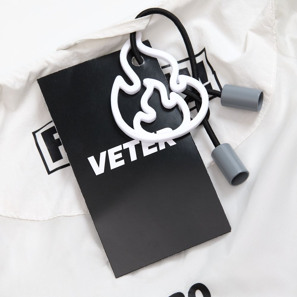 Наконечник для шнурка Tizzle, серый / Миниатюра нанесения (1000)