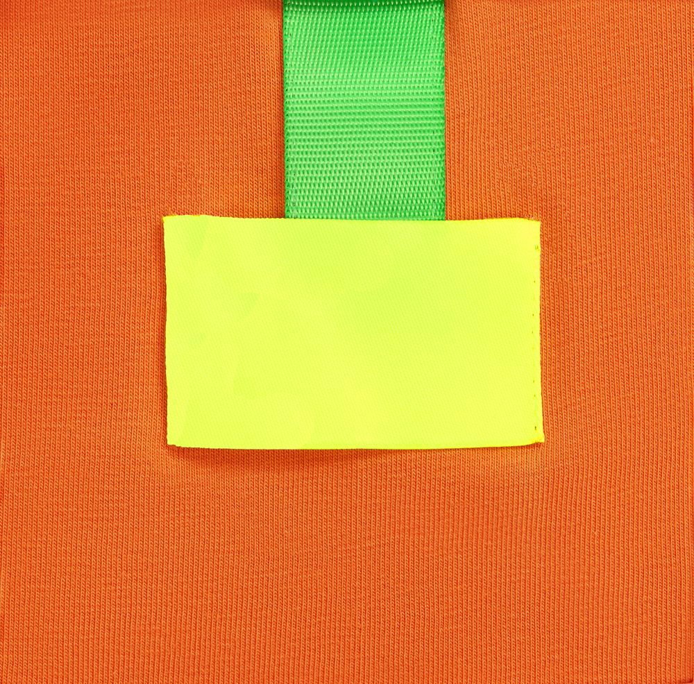 Футболка унисекс оверсайз Street Vibes, оранжевая / Миниатюра нанесения (1000)