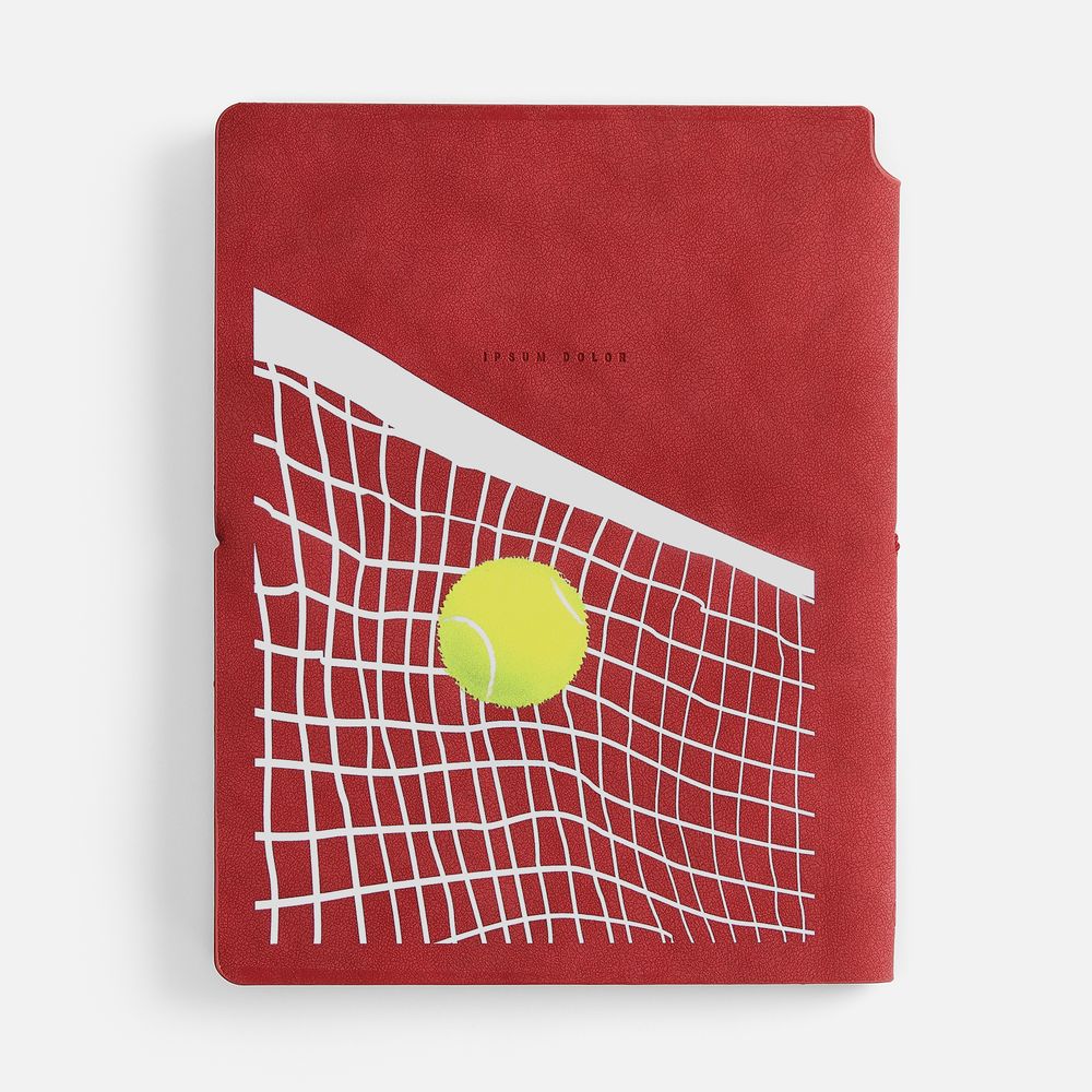 Ежедневник Kuka, недатированный, ver.2, красный / Миниатюра нанесения (1000)