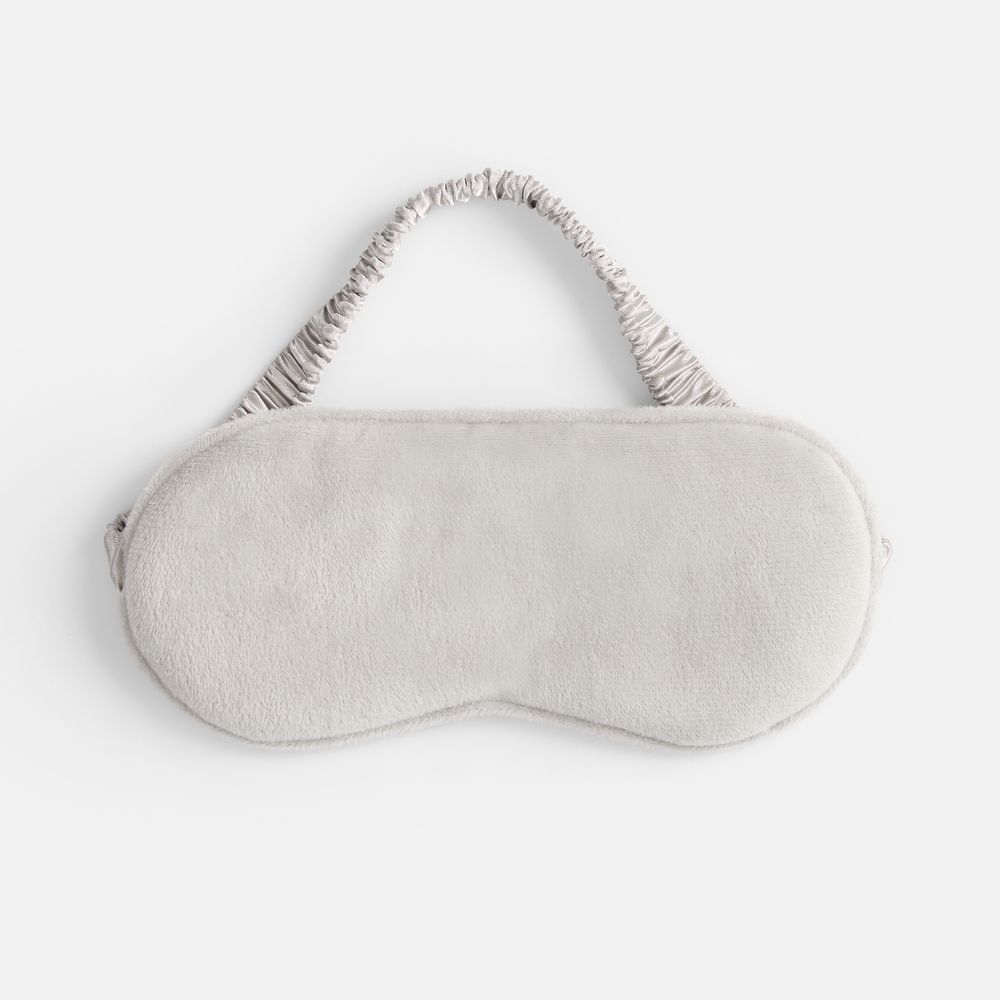 Двухстороняя маска для сна Veluto, серая / Миниатюра WWW (1000)