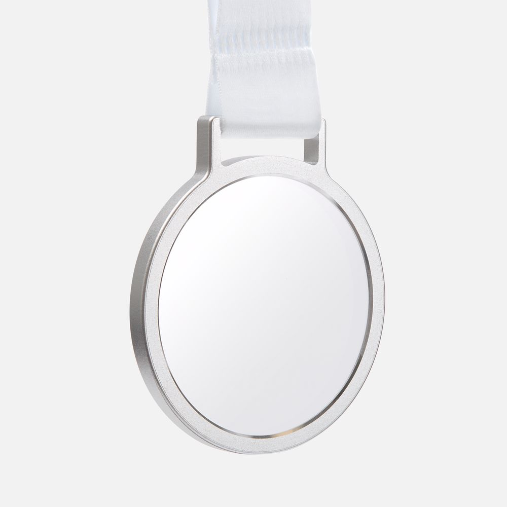 Медаль Glassica, серебристая / Миниатюра WWW (1000)