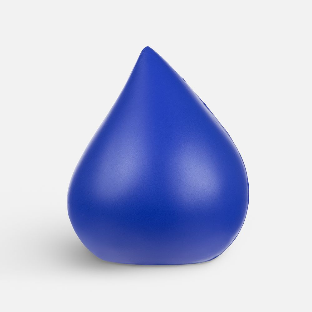 Антистресс «Капля», синий / Миниатюра WWW (1000)