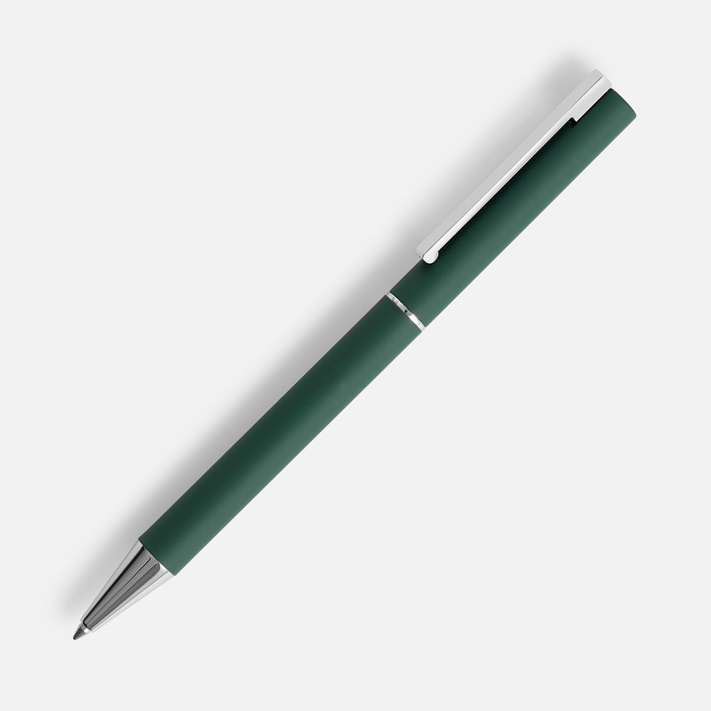 Ручка шариковая Blade Soft Touch, зеленая / Миниатюра WWW (1000)