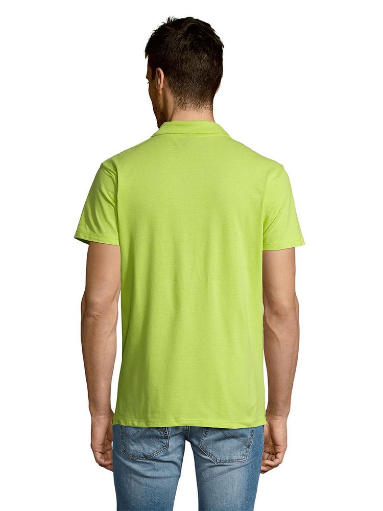 Рубашка поло мужская Summer 170, зеленое яблоко / Миниатюра WWW (1000)
