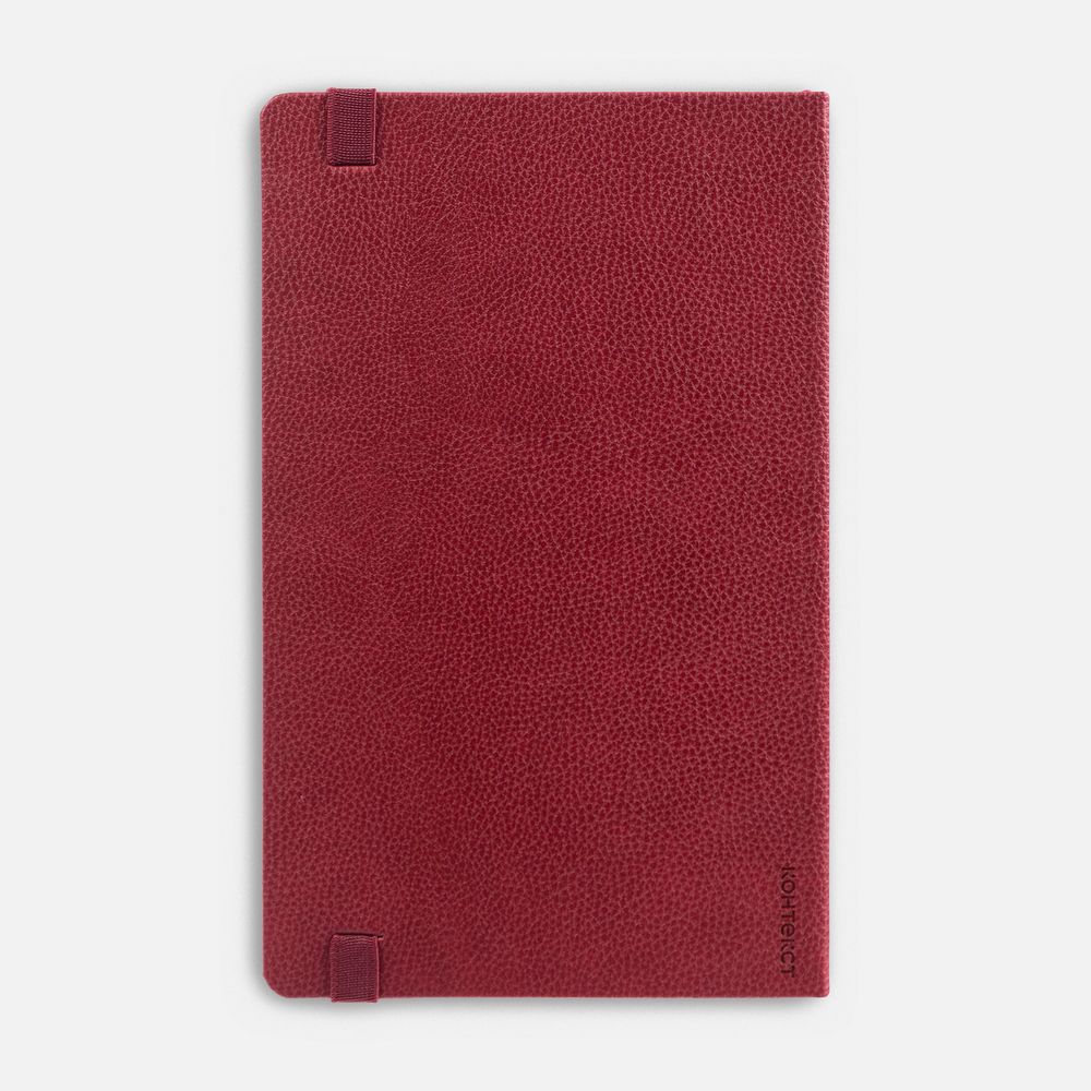 Ежедневник Nova Metal, недатированный, красный / Миниатюра WWW (1000)