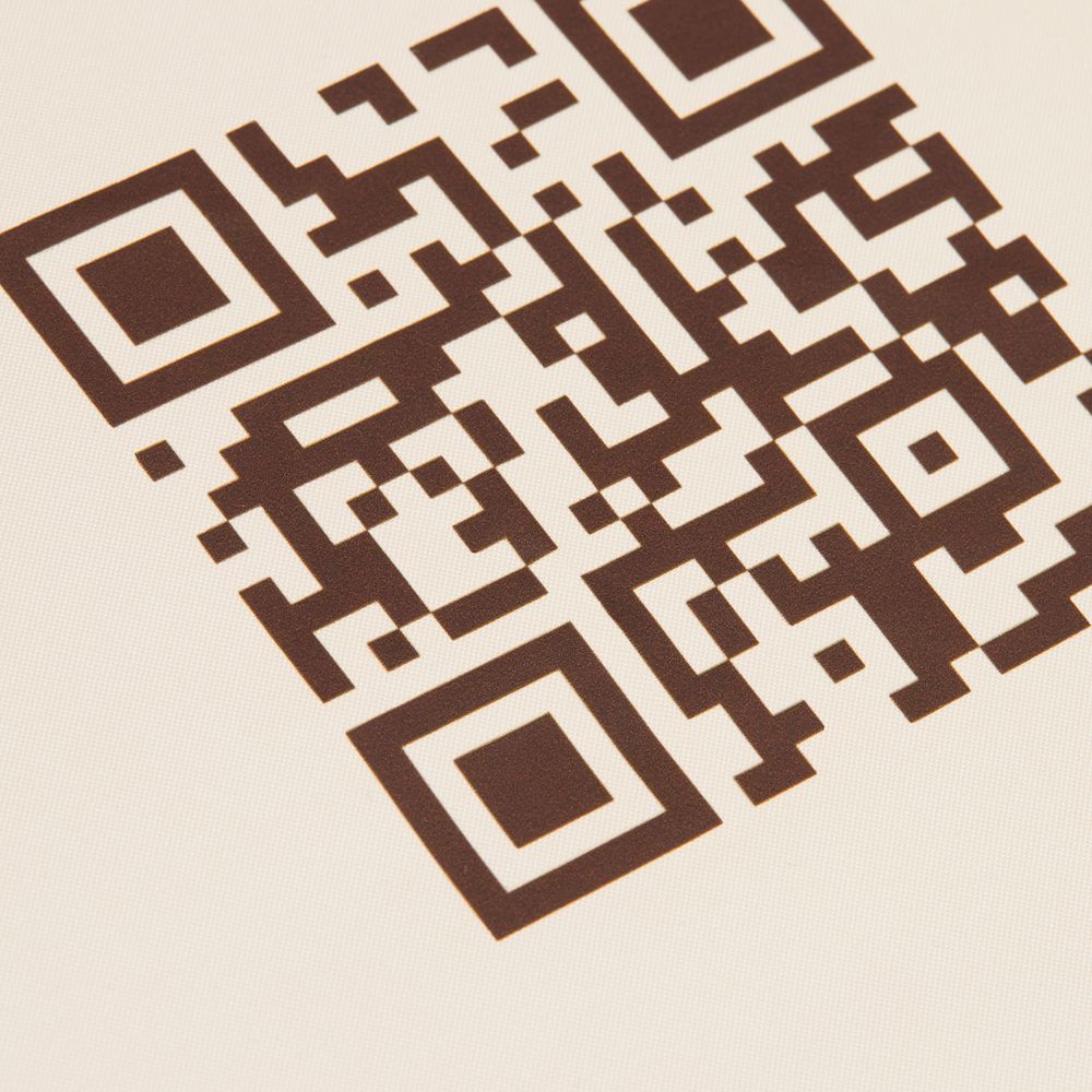 Зонт складной Nicety, бежевый / Миниатюра нанесения (1000)