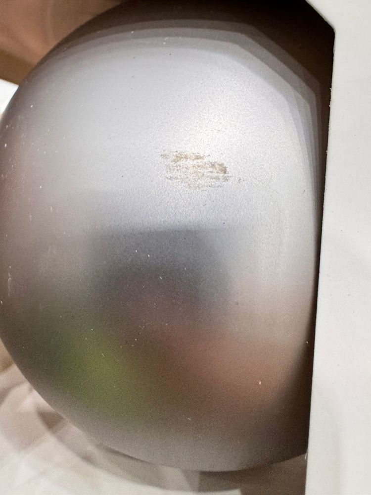 Оформительский шар Finery, 10 см, матовый серебристый / Миниатюра WWW (1000)