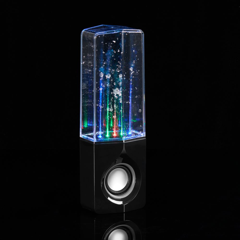 Bluetooth-колонка с поющим фонтаном Fuente, черная / Миниатюра WWW (1000)