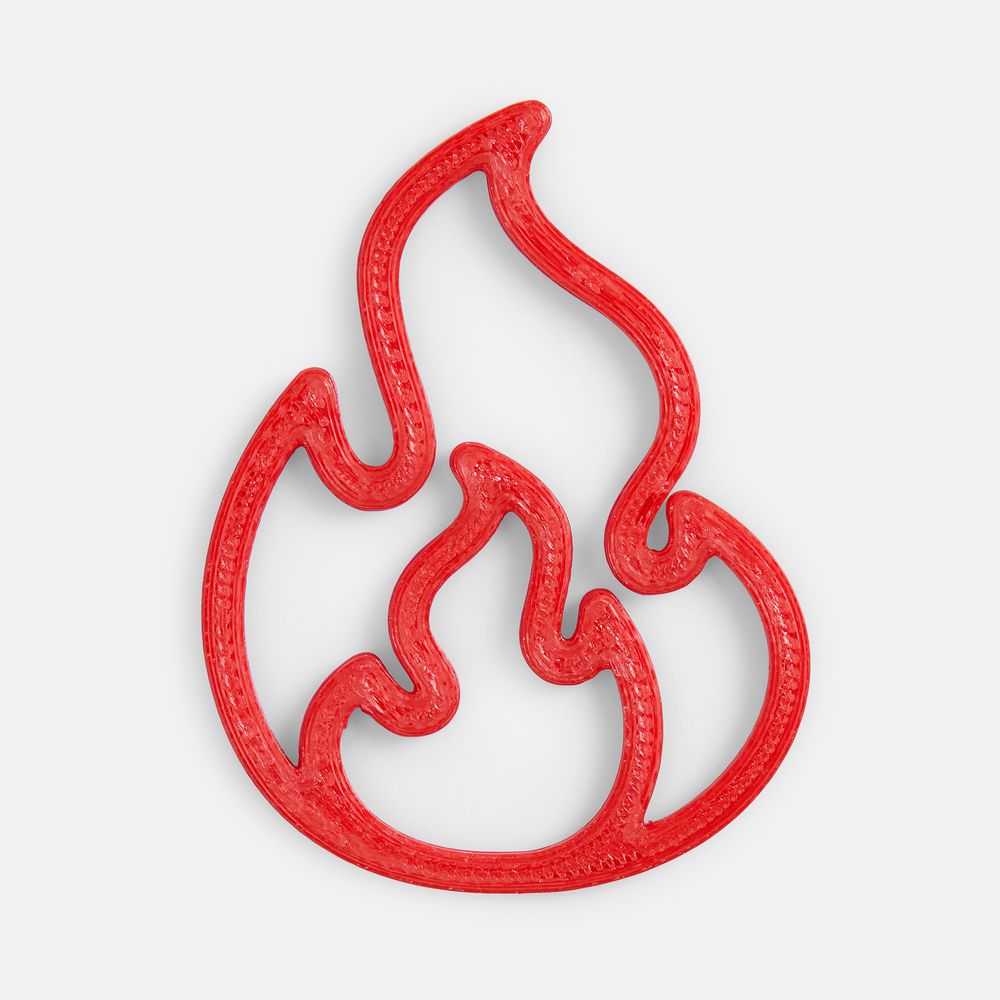 Подвеска Industry, 3D-печать на заказ, огонь / Миниатюра WWW (1000)
