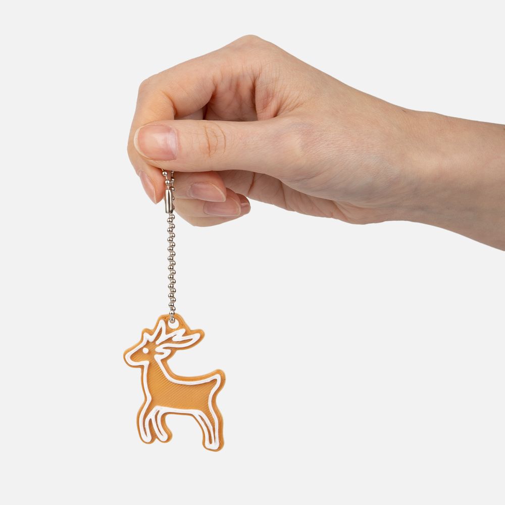 Мини-подвеска «Пряник», олень / Миниатюра WWW (1000)