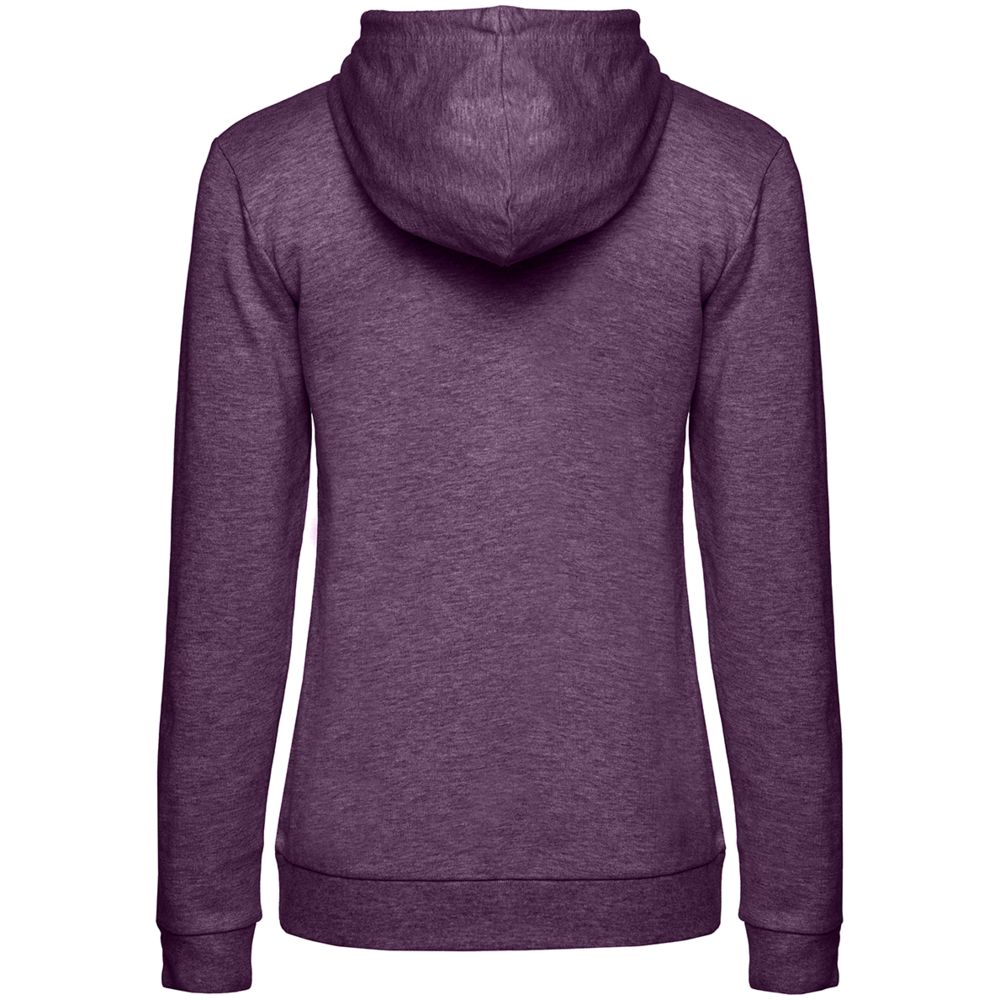 Толстовка с капюшоном женская Hoodie, фиолетовый меланж / Миниатюра WWW (1000)