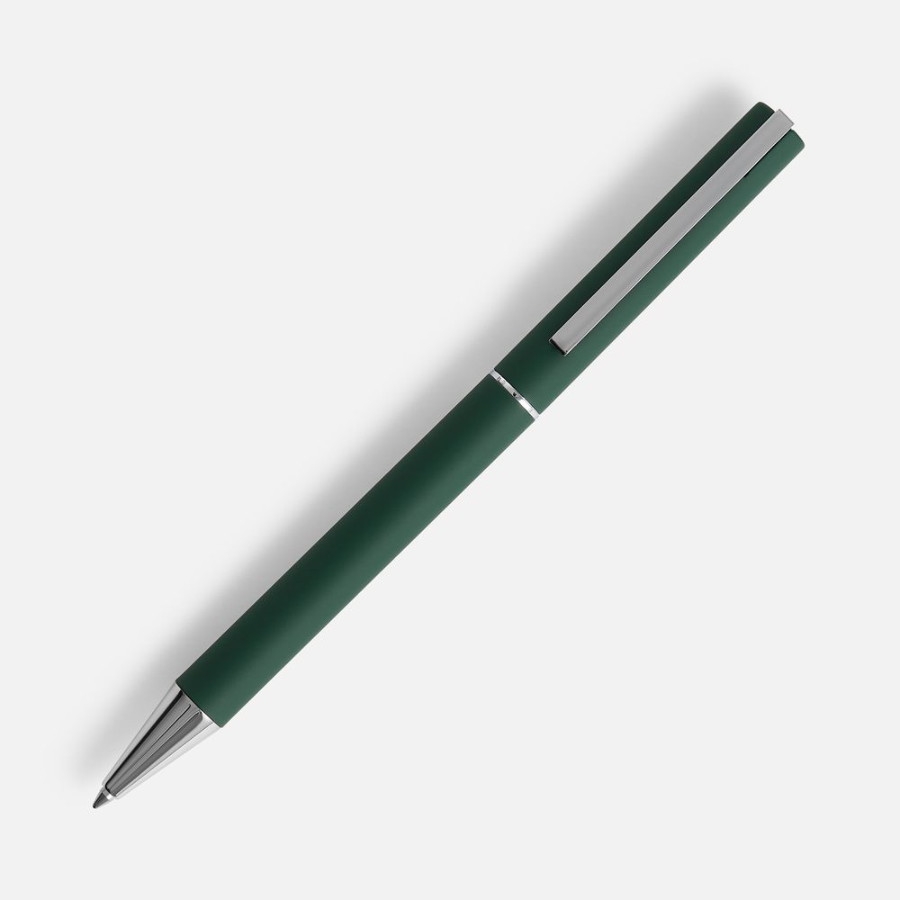 Ручка шариковая Blade Soft Touch, зеленая / Миниатюра WWW (1000)