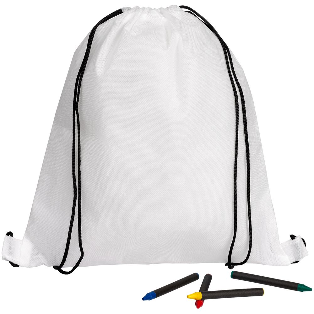 Рюкзак для раскрашивания Create, белый / Миниатюра WWW (1000)