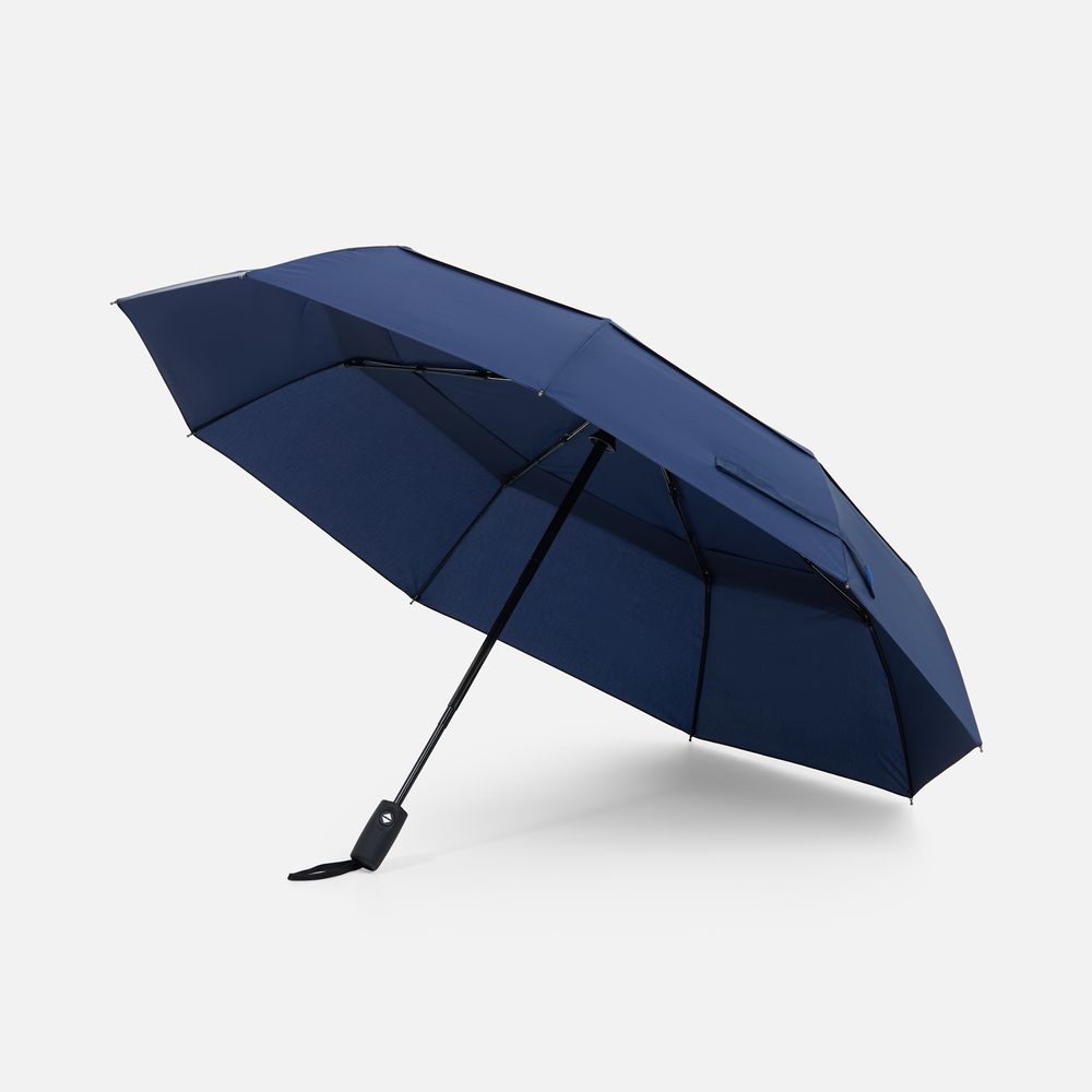 Складной зонт Dome Double с двойным куполом, темно-синий / Миниатюра WWW (1000)