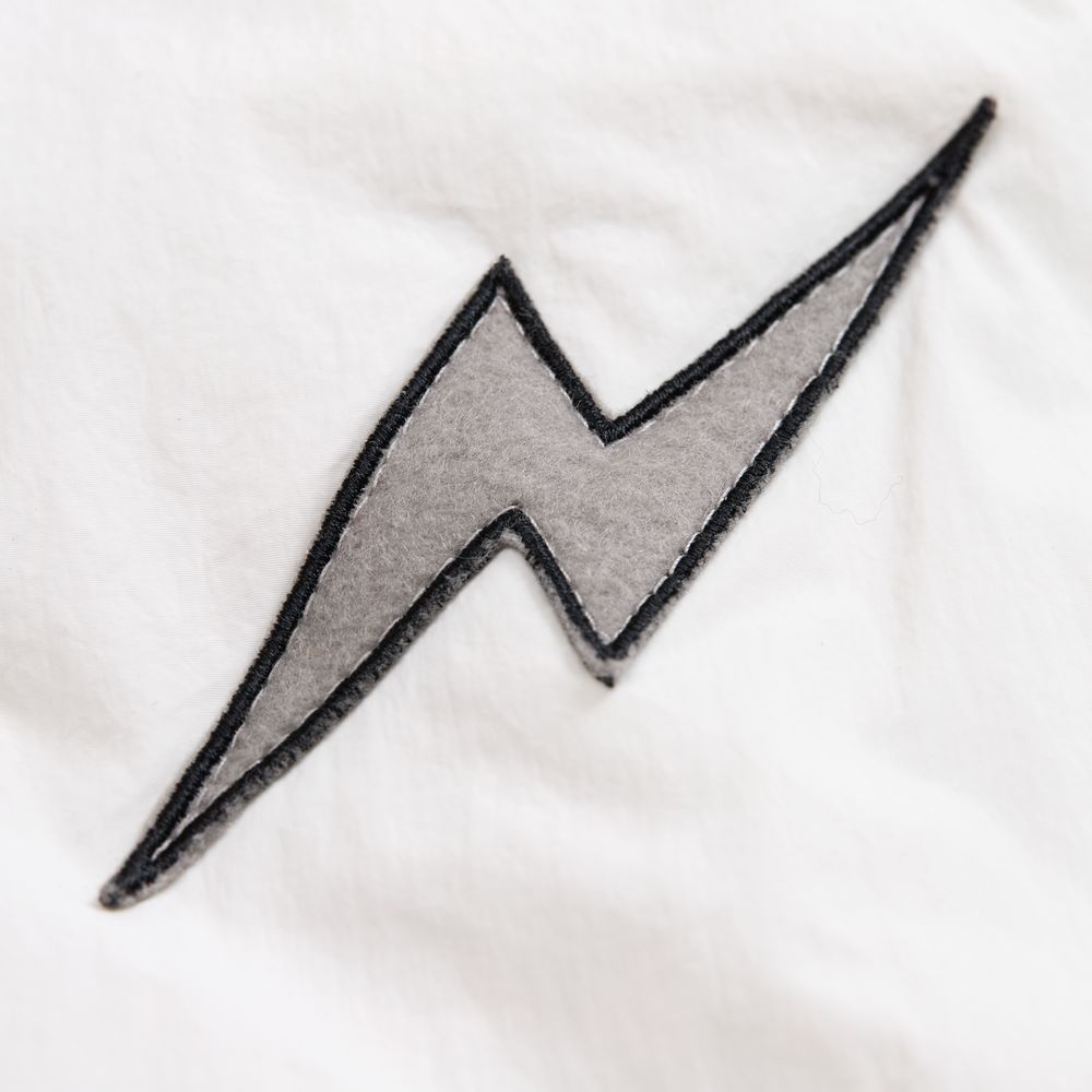 Шеврон из фетра Felt M, серый / Миниатюра нанесения (1000)