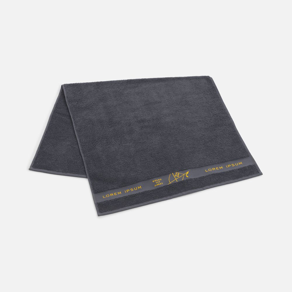 Полотенце на заказ Surpass с логотипом в бордюре, большое / Миниатюра WWW (1000)