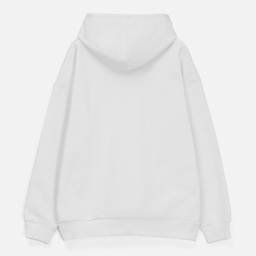 Худи унисекс оверсайз Daylero, белое / Миниатюра WWW (1000)