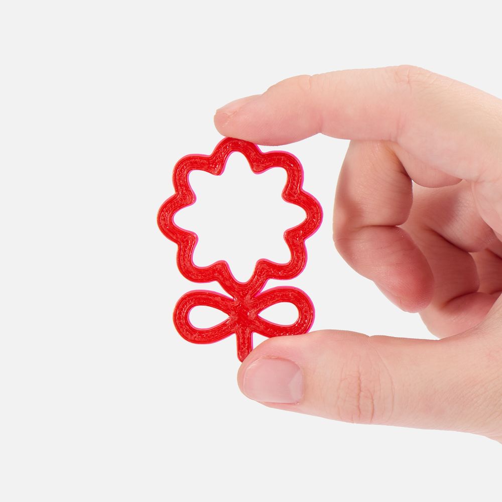 Подвеска Flora, 3D-печать на заказ, георгин / Миниатюра WWW (1000)