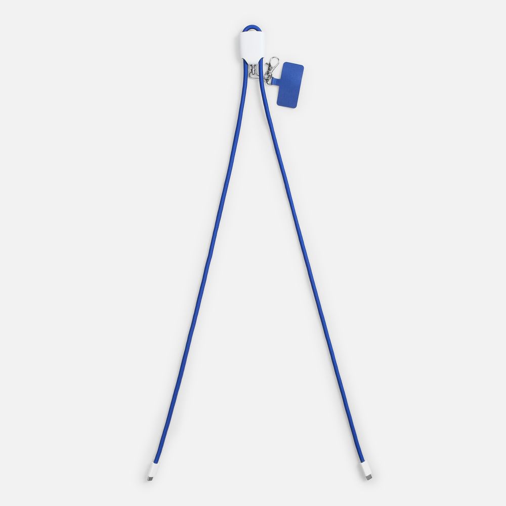 Кабель-ланьярд energyFlex Pro, синий / Миниатюра WWW (1000)