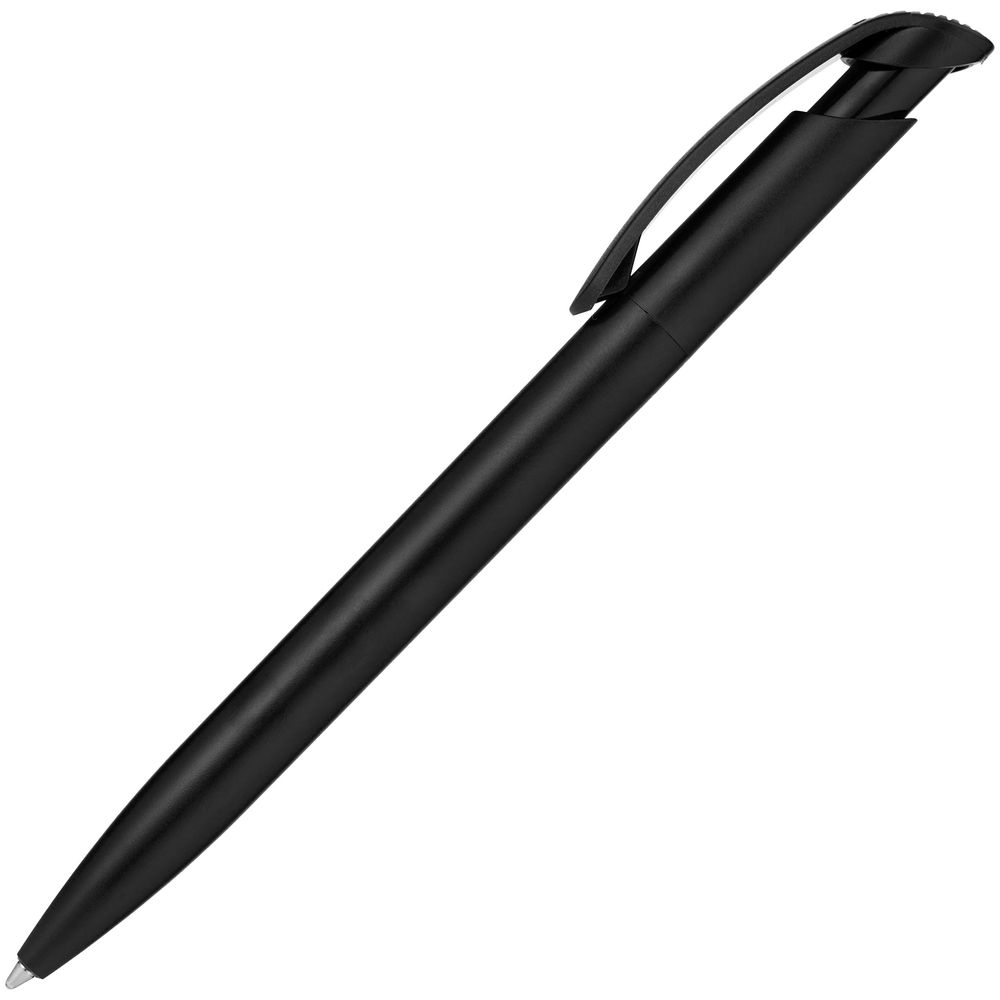 Ручка шариковая Clear Solid, черная / Миниатюра WWW (1000)
