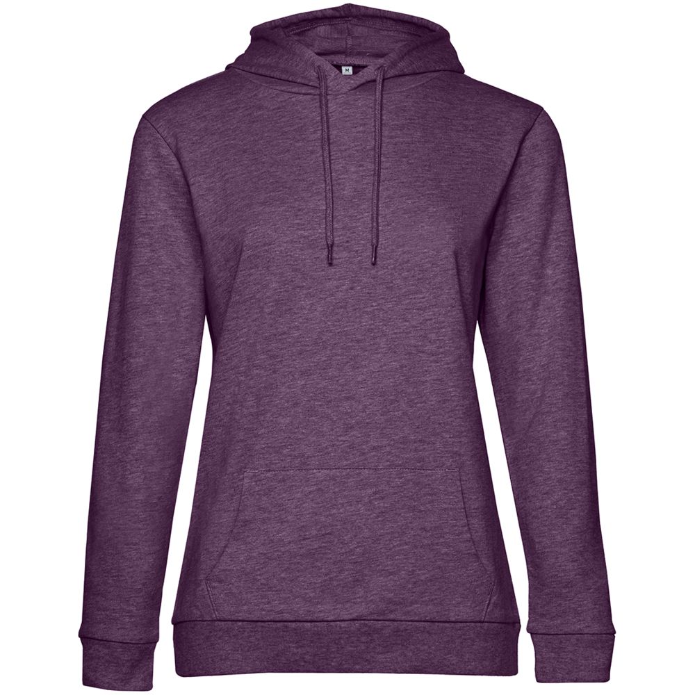 Толстовка с капюшоном женская Hoodie, фиолетовый меланж / Миниатюра WWW (1000)