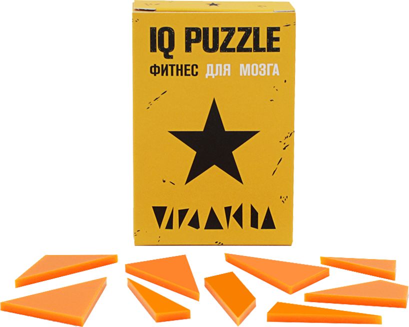 Головоломка IQ Puzzle, звезда / Миниатюра WWW (1000)