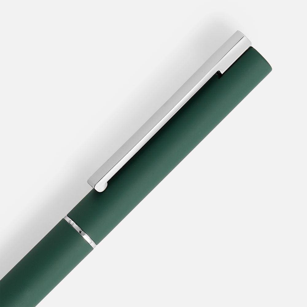 Ручка шариковая Blade Soft Touch, зеленая / Миниатюра WWW (1000)