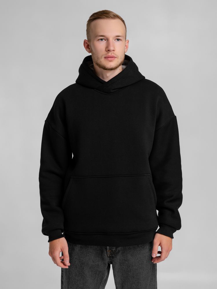 Худи Furry Oversize, черное / Миниатюра WWW (1000)