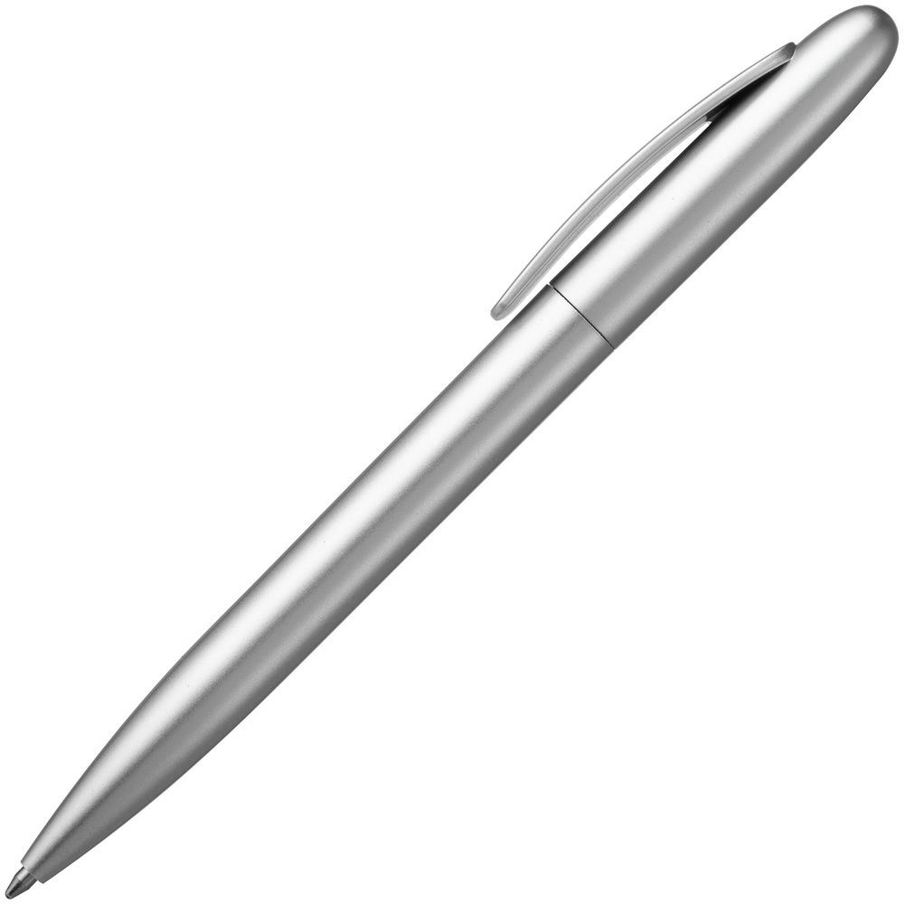 Ручка шариковая Moor Silver, серебристая / Миниатюра WWW (1000)