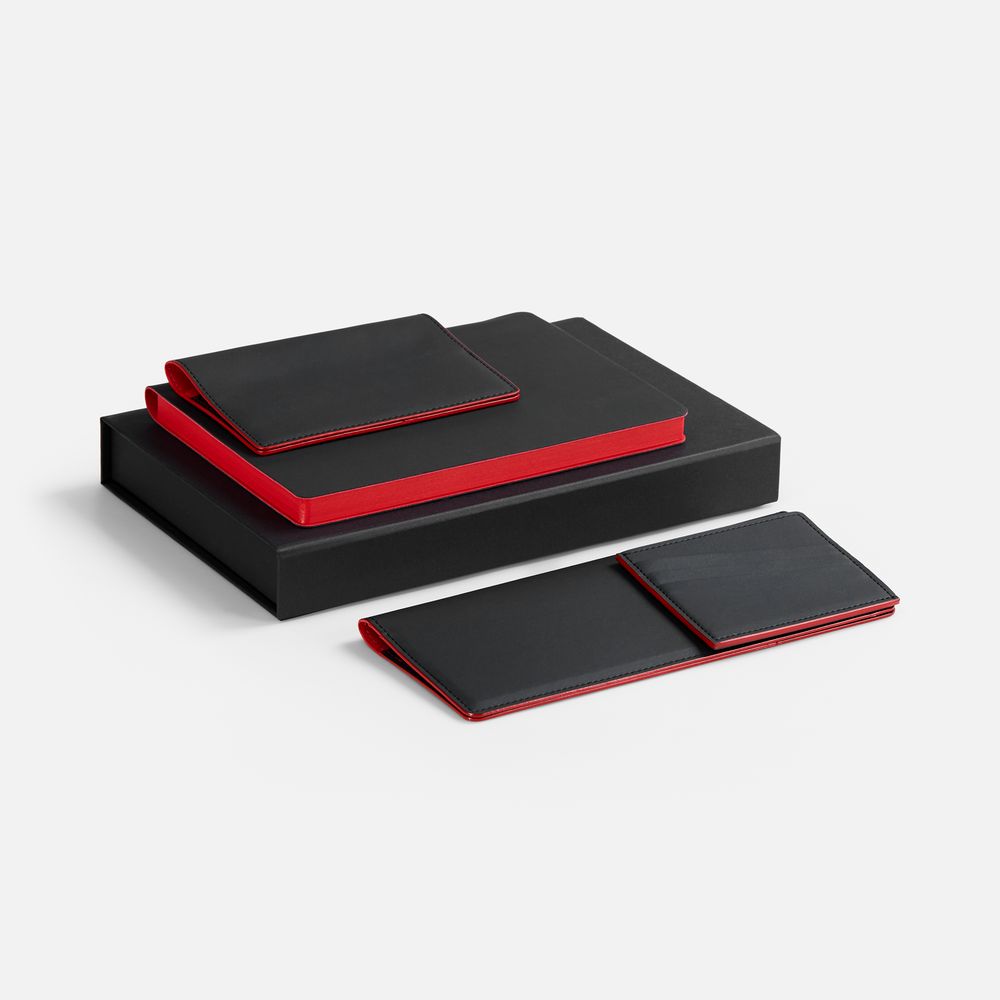 Набор Multimo Maxi, черный с красным / Миниатюра WWW (1000)