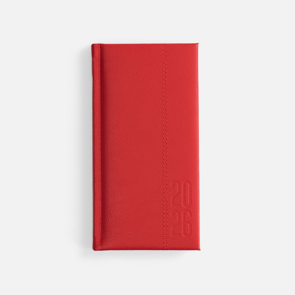 Еженедельник Baza, датированный, красный / Миниатюра WWW (1000)