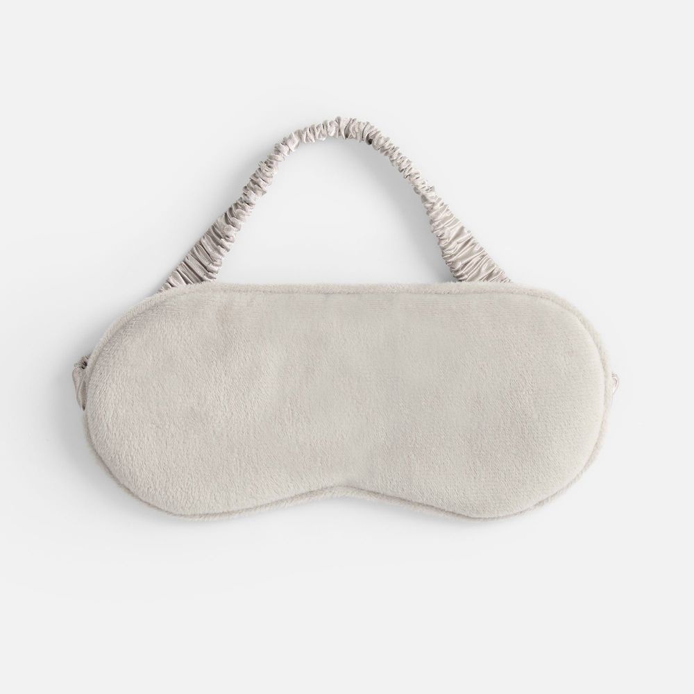 Двухстороняя маска для сна Veluto, серая / Миниатюра WWW (1000)